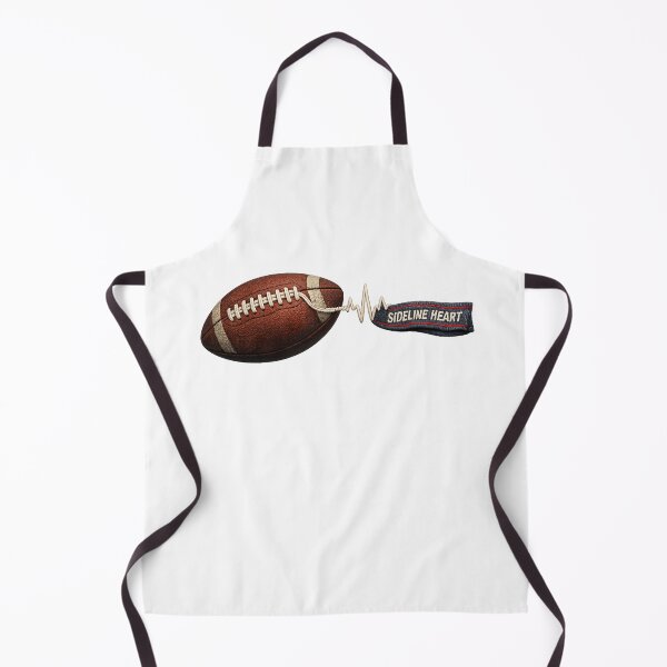 Item preview, Sideline Heart – American Football Parent Graphic designed and sold by Concrete Coffee Studio.
