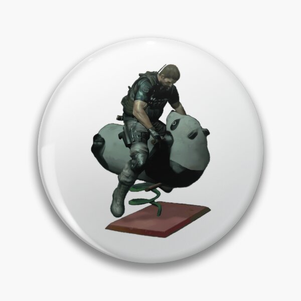 Item preview, Chris Redfield On A Panda designed and sold by RhianHighsmit.