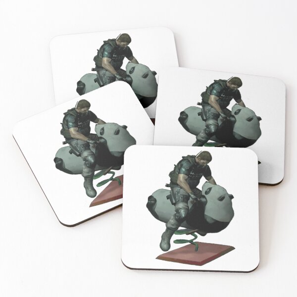 Item preview, Chris Redfield On A Panda designed and sold by RhianHighsmit.