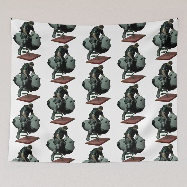 Item preview, Chris Redfield On A Panda designed and sold by RhianHighsmit.