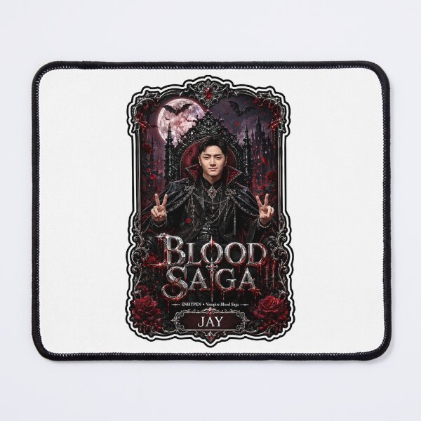 Item preview, Fanmade Jay ENHYPEN Blood Saga Crimson Moon Tour Graphic designed and sold by Valeree Store.