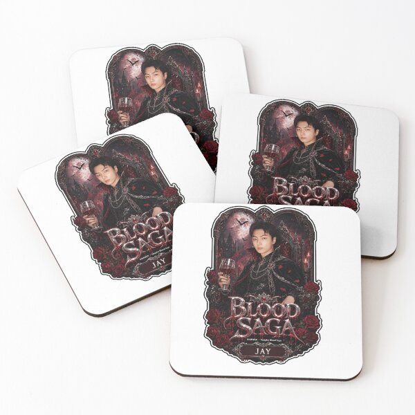 Item preview, ENHYPEN Jay Blood Saga World Tour Gothic Rock Vampire Fan Art designed and sold by Valeree Store.