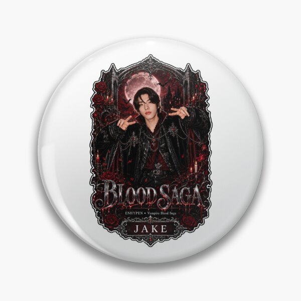Item preview, Blood Saga Jake ENHYPEN Midnight Vampire Tour Fanmade Design designed and sold by Valeree Store.