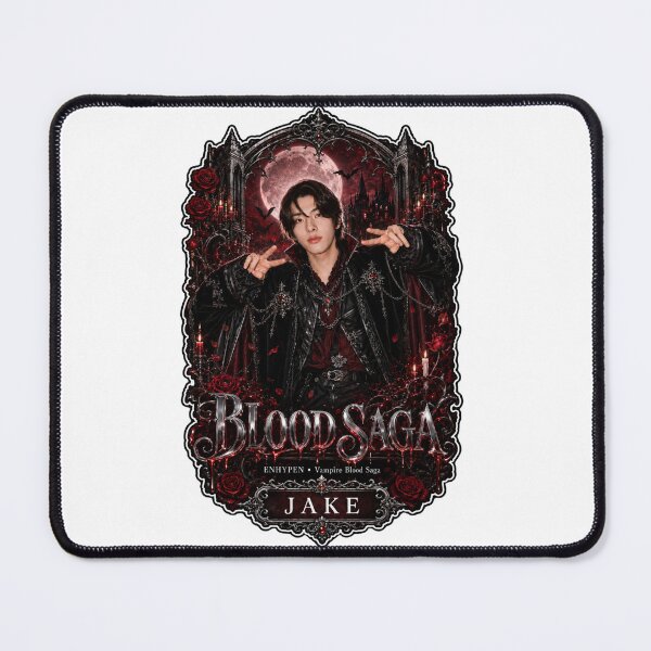 Item preview, Blood Saga Jake ENHYPEN Midnight Vampire Tour Fanmade Design designed and sold by Valeree Store.