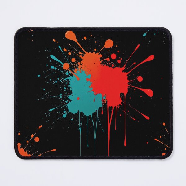 Item preview, Black Splatter — Bold Abstract Paint Drip Pattern designed and sold by Ingorgia Studio.