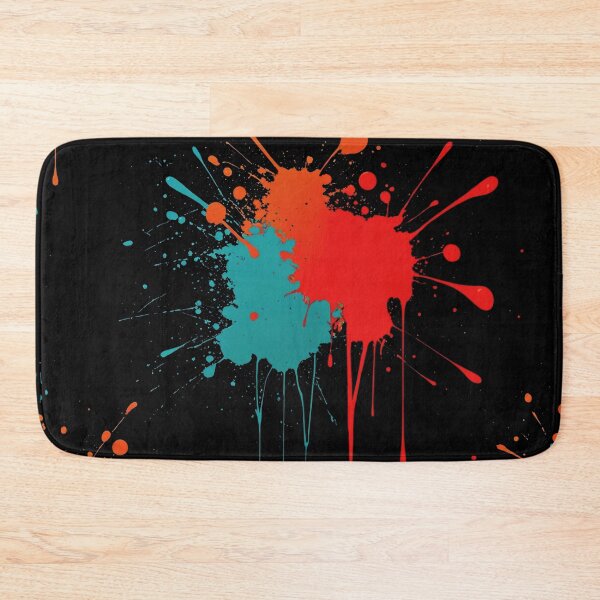 Item preview, Black Splatter — Bold Abstract Paint Drip Pattern designed and sold by Ingorgia Studio.