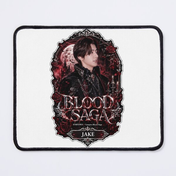 Item preview, Fanmade Jake ENHYPEN Blood Saga Dark Eclipse Aesthetic Merch designed and sold by Valeree Store.