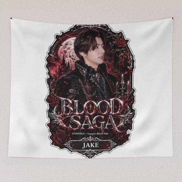 Item preview, Fanmade Jake ENHYPEN Blood Saga Dark Eclipse Aesthetic Merch designed and sold by Valeree Store.