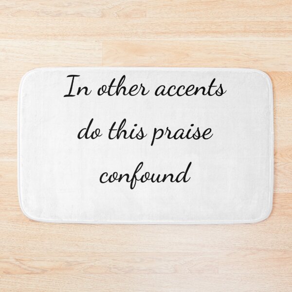 Item preview, “In other accents do this praise confound” - handwriting black designed and sold by ariksworld.