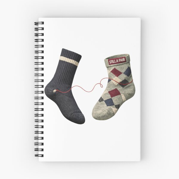 Item preview, Still A Pair – Mismatched Socks Relationship Graphic designed and sold by Concrete Coffee Studio.