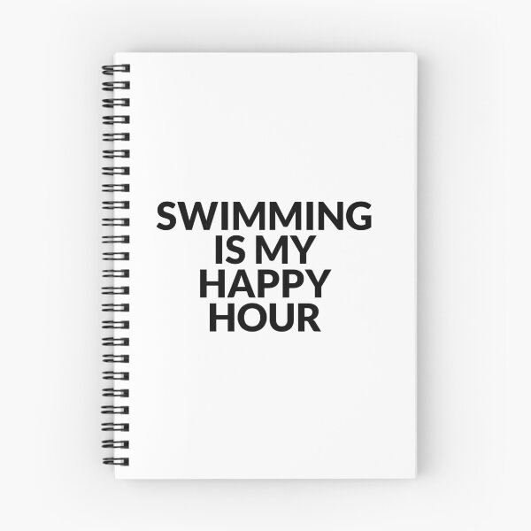 Artikelvorschau, Schwimmen ist meine Happy Hour entworfen und verkauft von Inspirationmotivation.