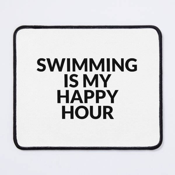Item preview, Swimming Is My Happy Hour designed and sold by Inspirationmotivation.