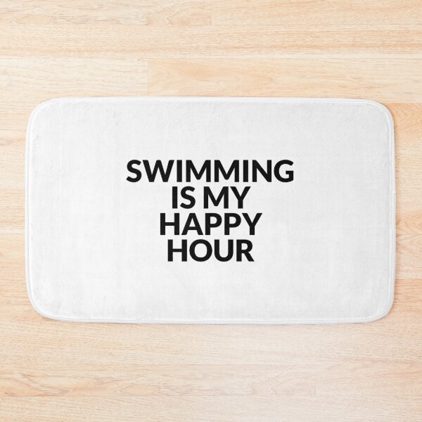 Item preview, Swimming Is My Happy Hour  designed and sold by Inspirationmotivation.