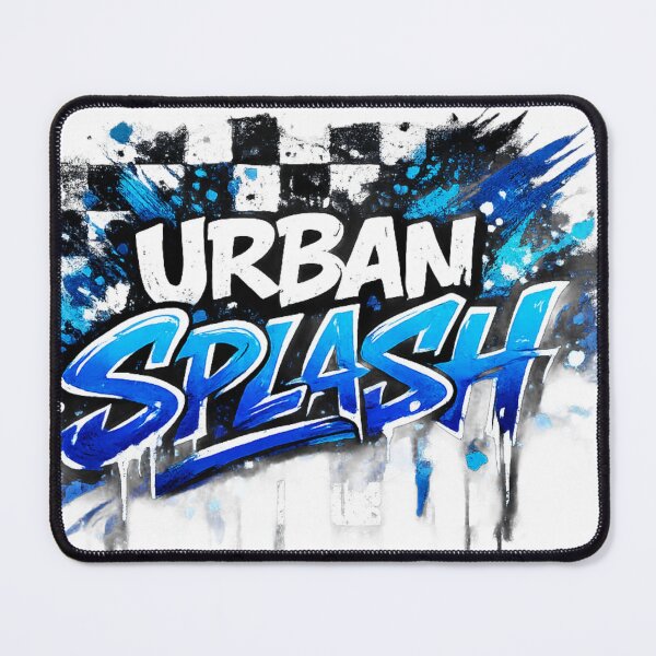 Item preview, Urban Splash: Blue Edition – Bold Graffiti Art Inspired by City Lights designed and sold by MaryvonLogg.