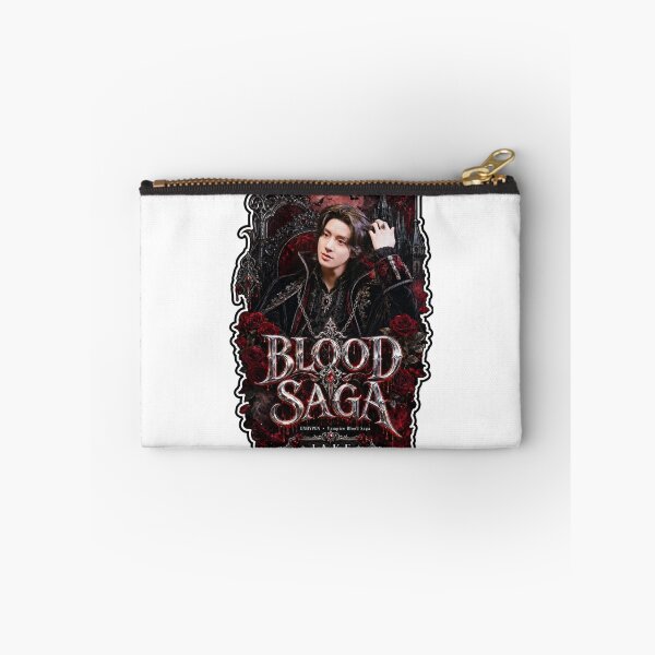 Item preview, Jake ENHYPEN Blood Saga Gothic Crimson Moon Fanmade Poster designed and sold by Valeree Store.