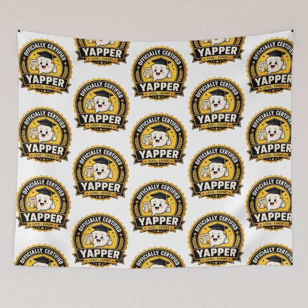 Item preview, Certified Yapper designed and sold by alexusarena.