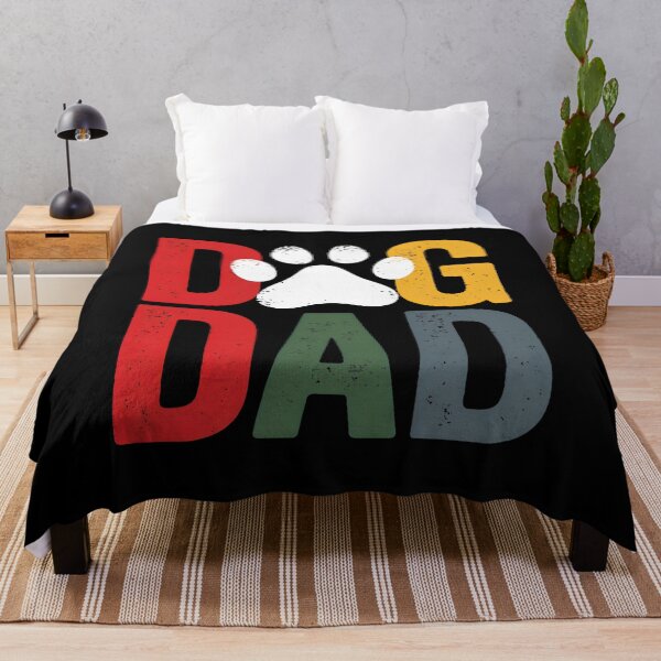 Item preview, Dog Dad Paw Print Retro Distressed Graphic designed and sold by GiaoCalonas.