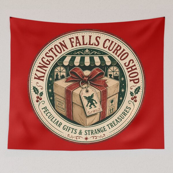 Item preview, Kingston Falls Curio Shop Gift Wrap Seal designed and sold by agearb.