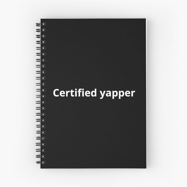 Item preview, Certified Yapper  designed and sold by alexusarena.