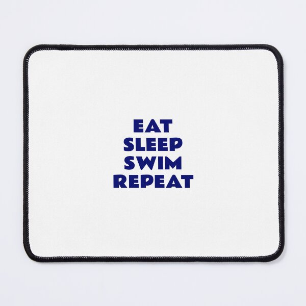 Item preview, Funny swimmer - Eat sleep swim repeat designed and sold by Inspirationmotivation.