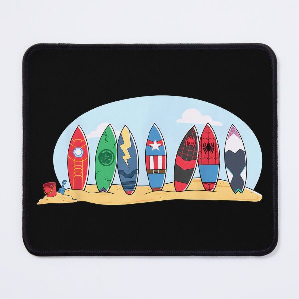 Item preview, Hero Team Web Slinger Surfboards Summer Beach Vacation designed and sold by banhstudio.
