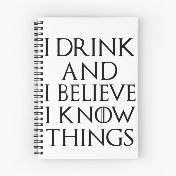 Item preview, I drink and I believe I know things designed and sold by barnabys.
