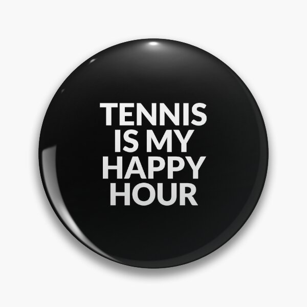 Item preview, Tennis Is My Happy Hour  designed and sold by Inspirationmotivation.
