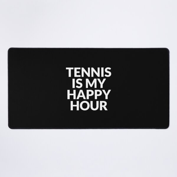 Item preview, Tennis Is My Happy Hour designed and sold by Inspirationmotivation.