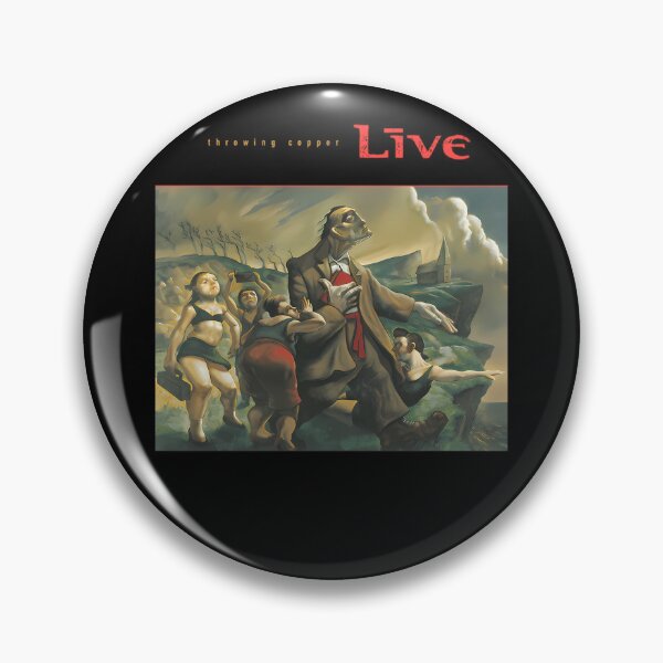 Item preview, Live Throwing Copper 90s Alternative Rock Poster designed and sold by KristoferMills.