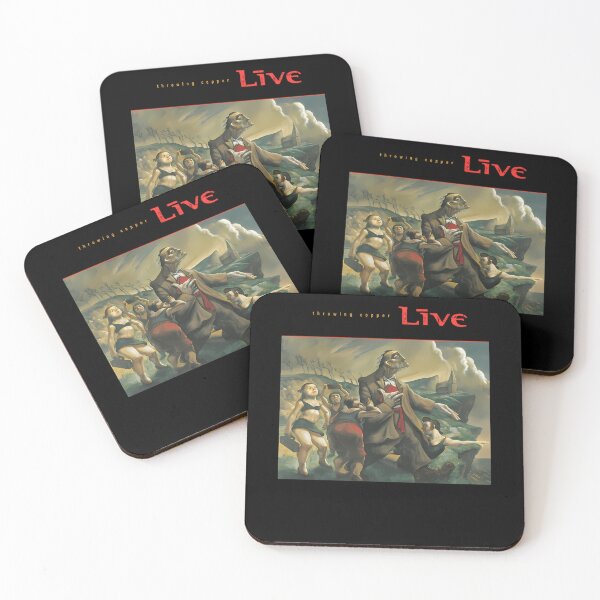 Item preview, Live Throwing Copper 90s Alternative Rock Poster designed and sold by KristoferMills.