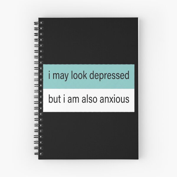 Item preview, Depressed and anxious designed and sold by vrbkaurmanx12.