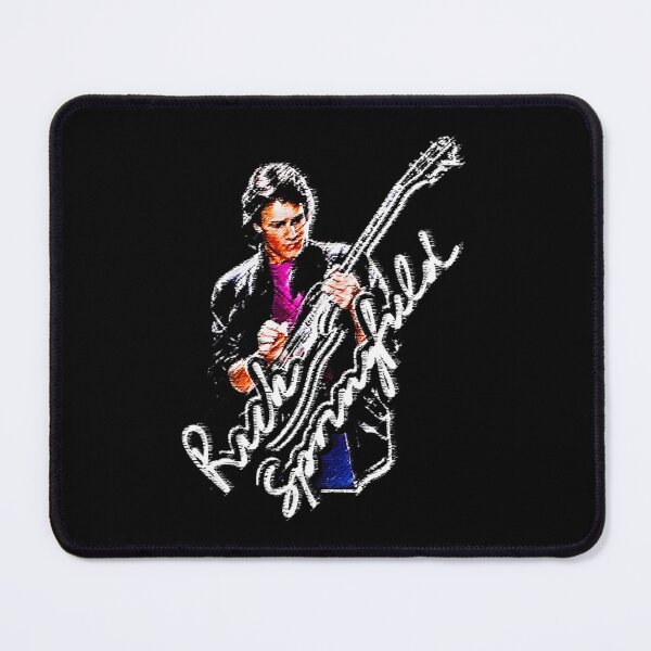 Item preview, 1980s Rock Singer and Electric Guitarist Portrait Art designed and sold by Enock Mugonya.
