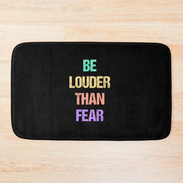 Item preview, Be louder than fear designed and sold by GraphicWorlds.