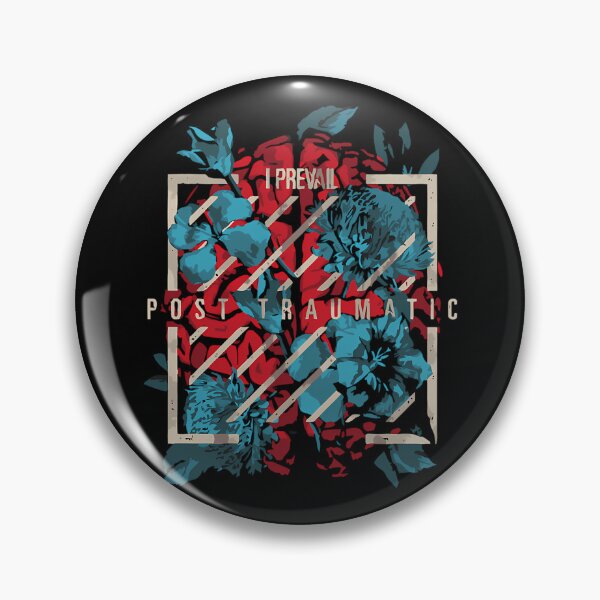 Item preview, I Prevail Post Traumatic Floral Brain Metalcore Poster designed and sold by KristoferMills.