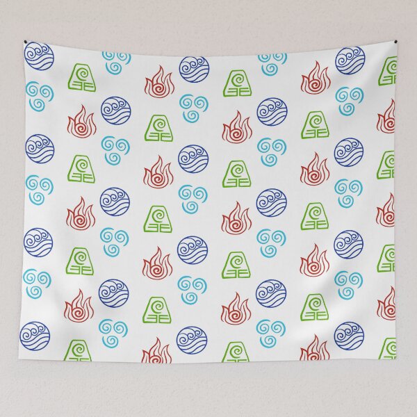 Item preview, Avatar Bending Symbols designed and sold by TokiTShirt.