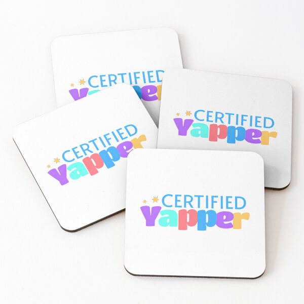 Item preview, Certified Yapper Funny  Yapping  Professional designed and sold by alexusarena.