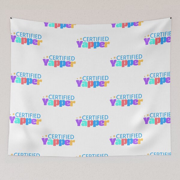 Item preview, Certified Yapper Funny Yapping Professional designed and sold by alexusarena.