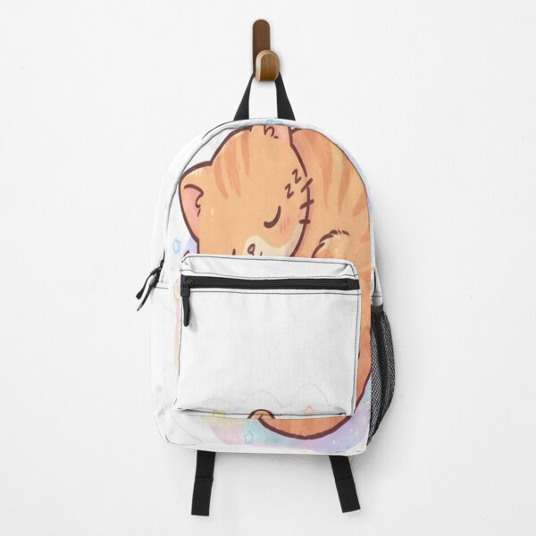 Item preview, Cute Sleeping Orange Tabby Cat | Kawaii Cat Sticker designed and sold by AdityaShop18.