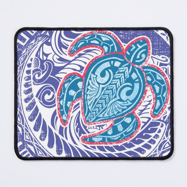 Item preview, Tribal Honu Sea Turtle - Pacific Block Print Graphic designed and sold by sunnthreads.