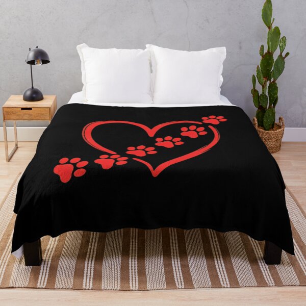 Item preview, Heart Paw Prints Love Pet Animal Companion designed and sold by GiaoCalonas.