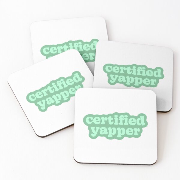Item preview, Certified Yapper Green designed and sold by alexusarena.