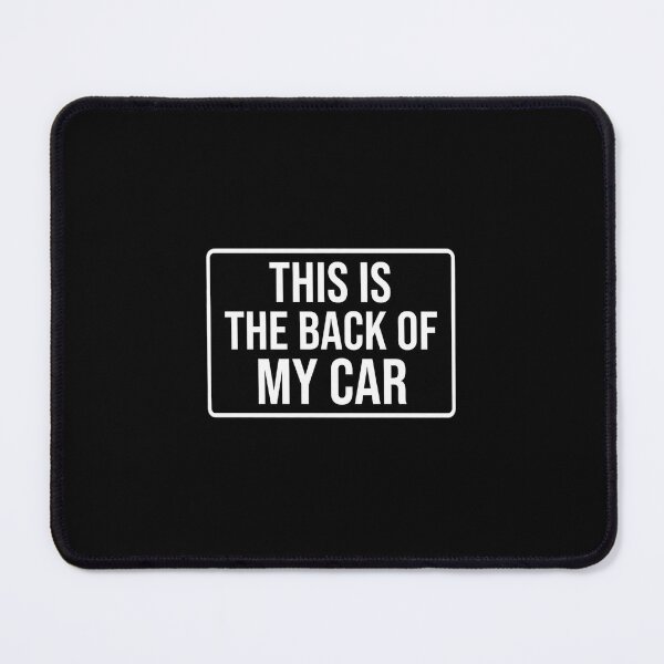 Item preview, This is the back of my car, funny designed and sold by DUDUDI.