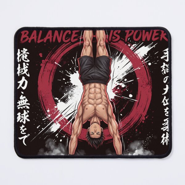 Item preview, Handstand Anime Calisthenics Motivation designed and sold by Bloxxxdesign.