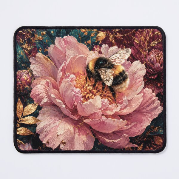 Item preview, Bumble Bee Peony designed and sold by Tau Tia L Douglass.