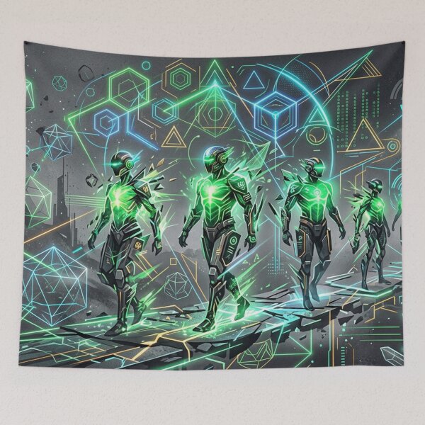 Item preview, Digital Evolution of Geometric Beings designed and sold by Sigtrix.