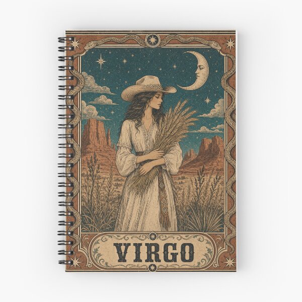 Item preview, Virgo – Celestial Maiden Vintage Zodiac Tarot Design designed and sold by Arrow2025.