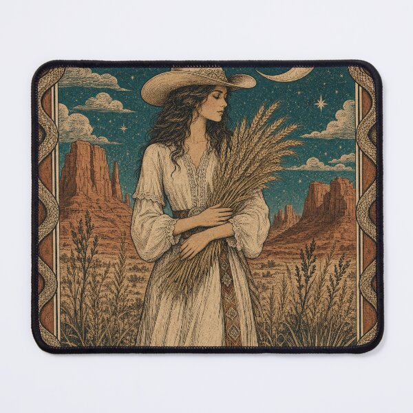 Item preview, Virgo – Celestial Maiden Vintage Zodiac Tarot Design designed and sold by Arrow2025.
