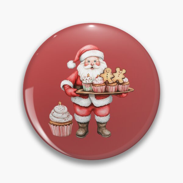 Item preview, Santa Holding Christmas Treats designed and sold by toKencrong.