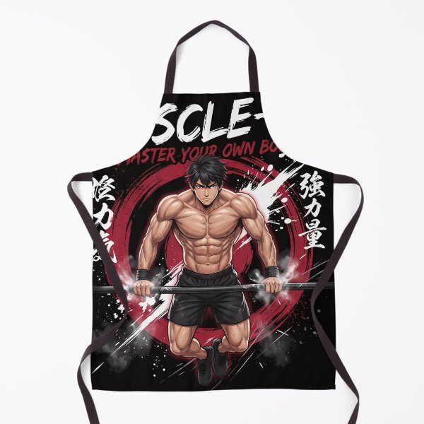 Item preview, Muscle-Up Anime Calisthenics Motivation designed and sold by Bloxxxdesign.
