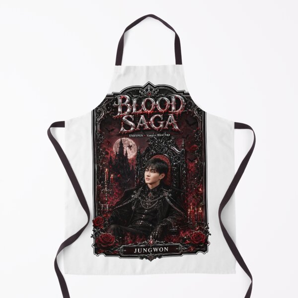 Item preview, Fanmade Jungwon ENHYPEN Blood Saga Tour Crimson Graphic Merch designed and sold by Valeree Store.